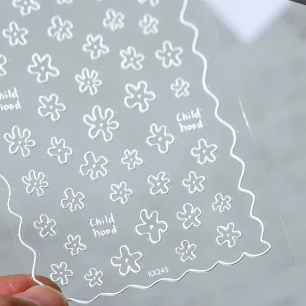 3D Love Heart Adhesive Sticker for Women's Fashion and Beauty Products - Himpall