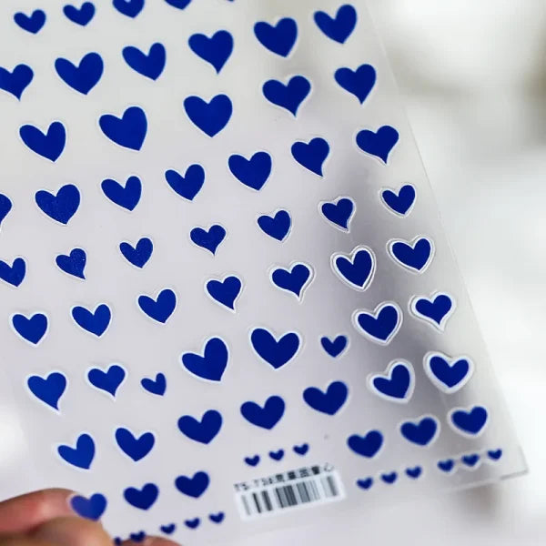 3D Love Heart Adhesive Sticker for Women's Fashion and Beauty Products - Himpall