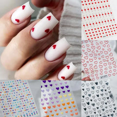 3D Love Heart Adhesive Sticker for Women's Fashion and Beauty Products - Himpall