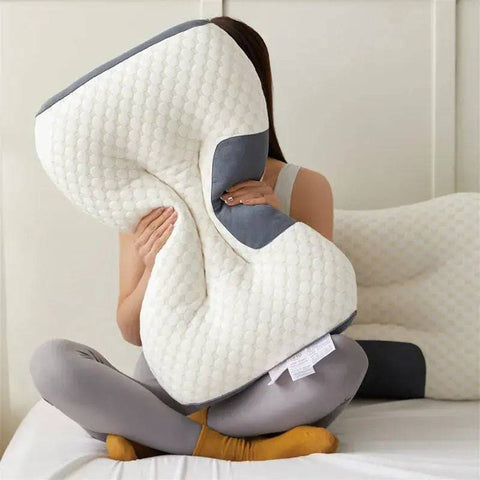 3D Neck Pillow – Orthopedic Pillow for Sleep Support and Comfort