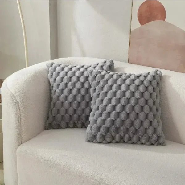 3D Plush Turtle Pineapple Pillowcase – Soft Cream White Home Decor - 450mm*450mm / 1PCS Pink