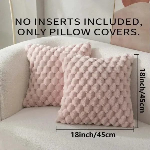 3D Plush Turtle Pineapple Pillowcase – Soft Cream White Home Decor - 450mm*450mm / 1PCS Grey