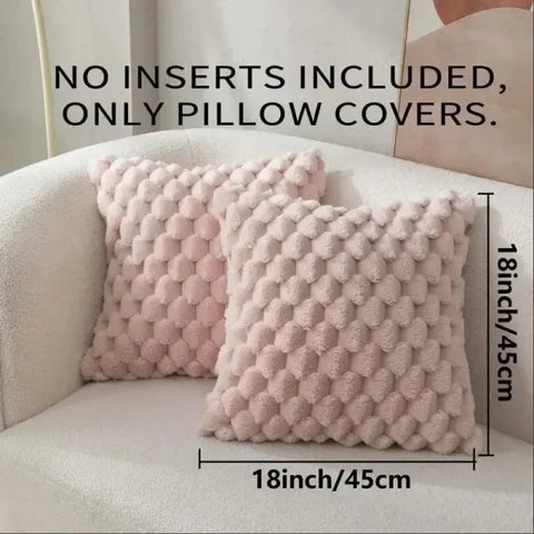 3D Plush Turtle Pineapple Pillowcase – Soft Cream White Home Decor - 450mm*450mm / 1PCS Grey