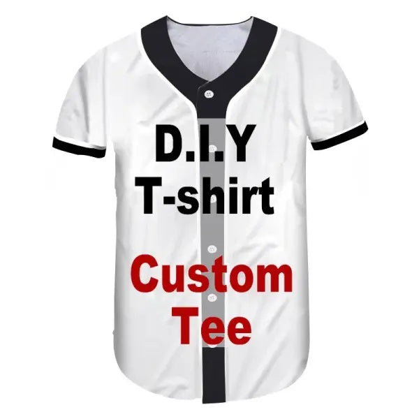 3D Printed Custom Design T-Shirt – Summer Short Sleeve O-Neck Unisex Tee Hoodie & Baseball Style - BJ00000 / 7XL