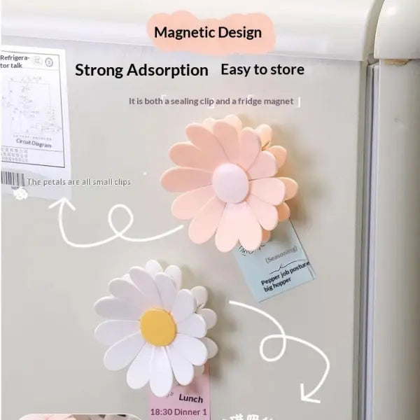 3D Refrigerator Magnet Food Bag Clip