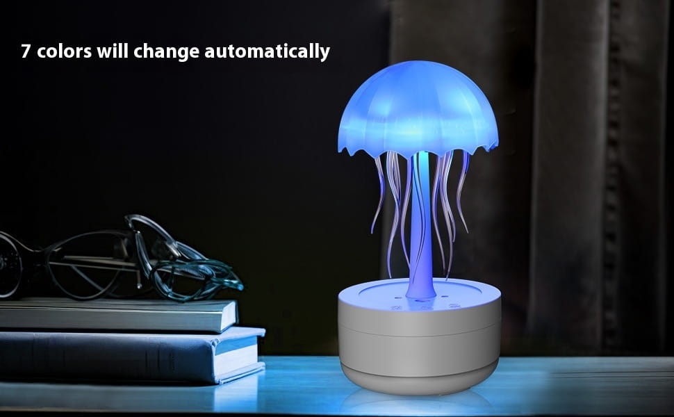 Jellyfish Humidifier Fragrance Diffuser – Colorful Night Light & Heavy Fog