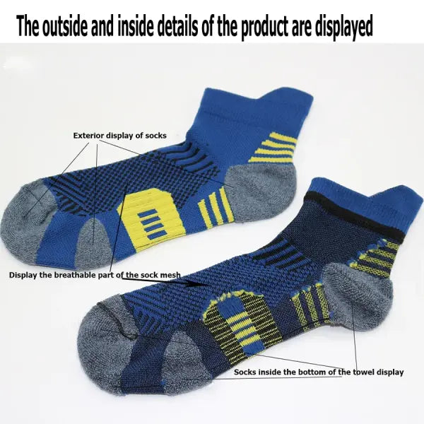 Basketball training sports socks polyester spandex quick-drying running