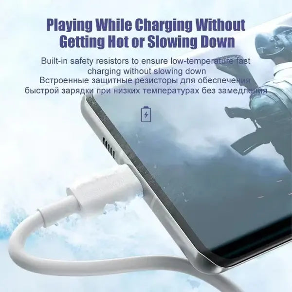 3PCS 100W 6A Super Fast Charger Cable Fast USB Type C Charging Data Cord Quick Charger Cabletype c charger fast charging