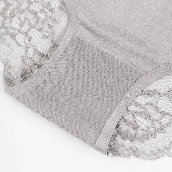 3PCS/Set Women’s Lace Underwear - Sexy Lingerie Big Size Silk Satin Briefs Soft and Cozy