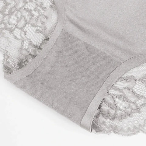 3PCS/Set Women’s Lace Underwear - Sexy Lingerie Big Size Silk Satin Briefs Soft and Cozy