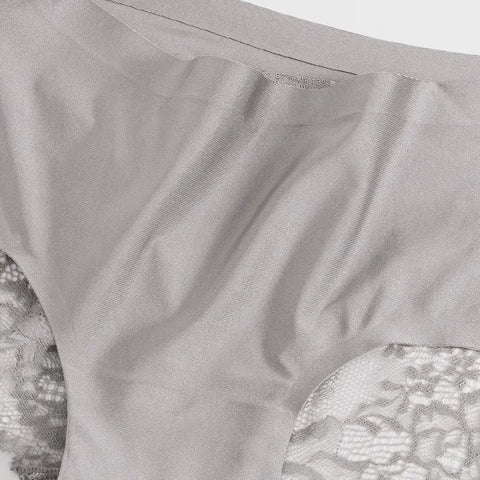 3PCS/Set Women’s Lace Underwear - Sexy Lingerie Big Size Silk Satin Briefs Soft and Cozy