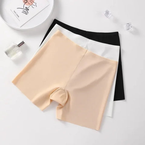 3PCS Women’s Seamless Shaper Shorts – High Waist Slimming Panties
