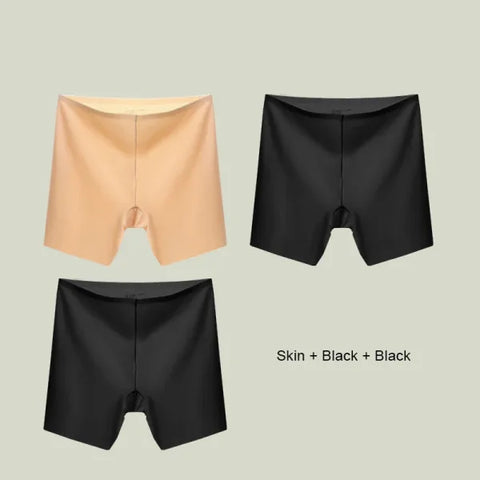 3PCS Women’s Seamless Shaper Shorts – High Waist Slimming Panties - Set 5 / L(50-60kg)