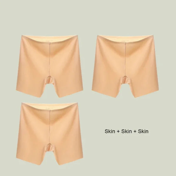 3PCS Women’s Seamless Shaper Shorts – High Waist Slimming Panties - Set 8 / M(40-50kg)