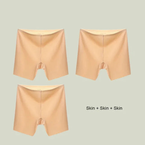 3PCS Women’s Seamless Shaper Shorts – High Waist Slimming Panties - Set 8 / M(40-50kg)