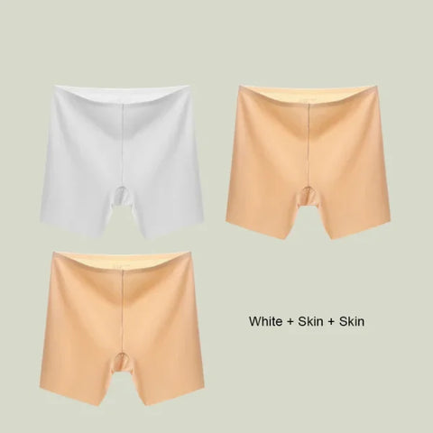 3PCS Women’s Seamless Shaper Shorts – High Waist Slimming Panties - Set 3 / L(50-60kg)