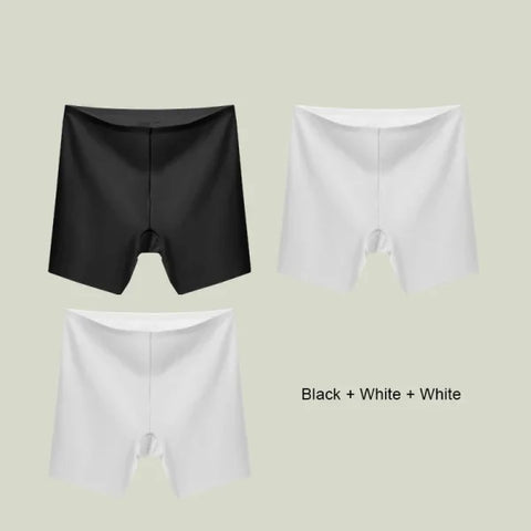 3PCS Women’s Seamless Shaper Shorts – High Waist Slimming Panties - Set 4 / L(50-60kg)
