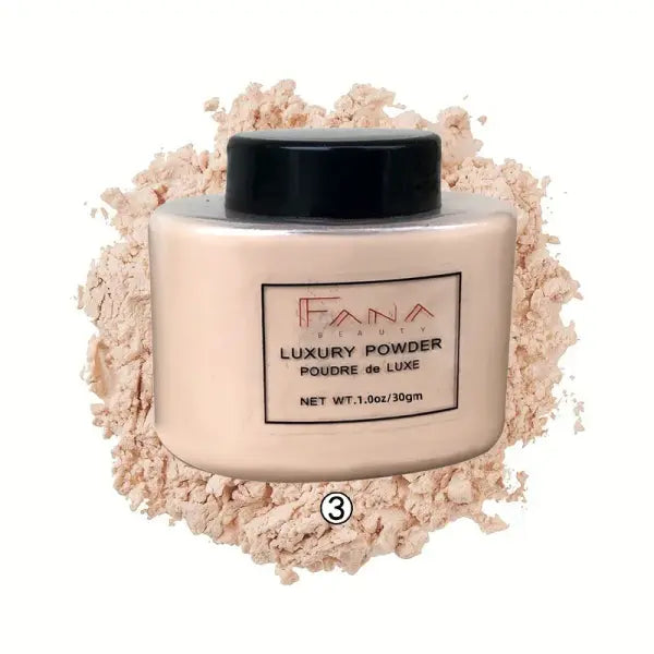 4 Colors Luxury Banana Powder Long-lasting Waterproof Light and Breathable Oil-controlling Setting Powder - 3