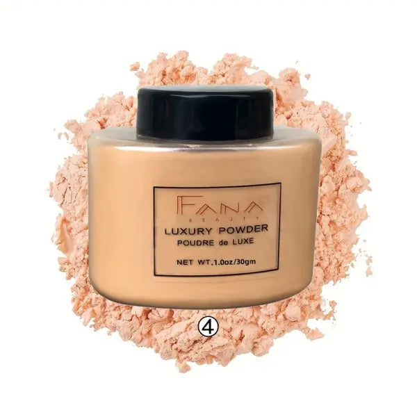 4 Colors Luxury Banana Powder Long-lasting Waterproof Light and Breathable Oil-controlling Setting Powder - 4