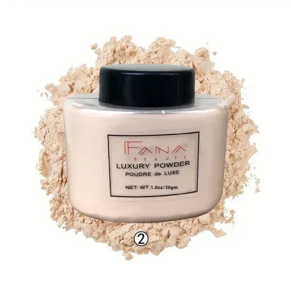 4 Colors Luxury Banana Powder Long-lasting Waterproof Light and Breathable Oil-controlling Setting Powder - 2