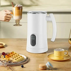 4-in-1 Electric Milk Frother and Hot Cold Foam Maker for Kitchen - Himpall