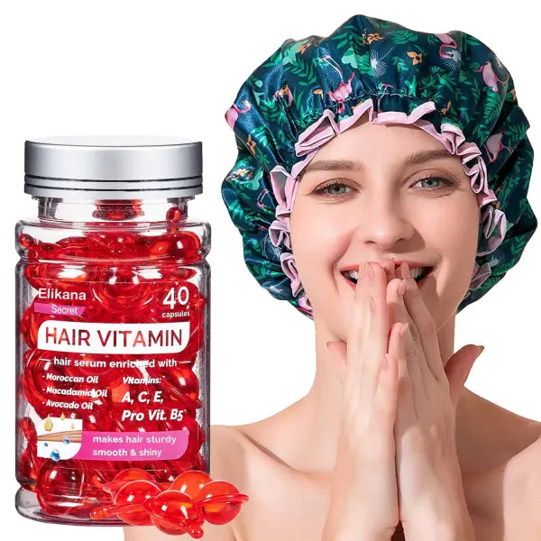 Moroccan Argan Nut Hair Care Capsules 40 Count Repair Damaged