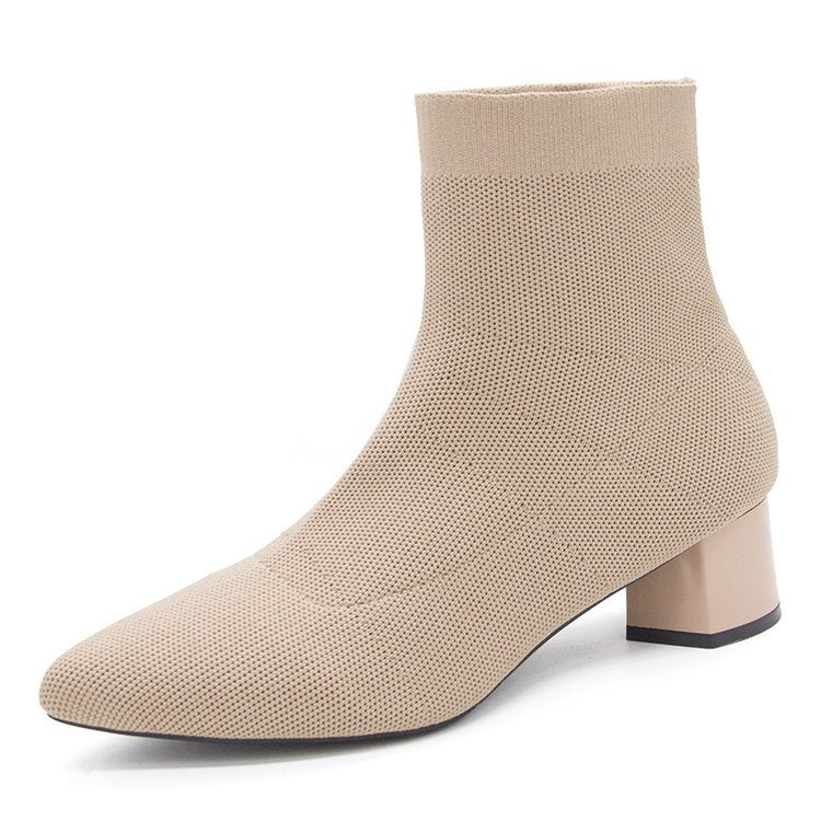 Hannah Women Boots with Urban Style and Adhesive Soles