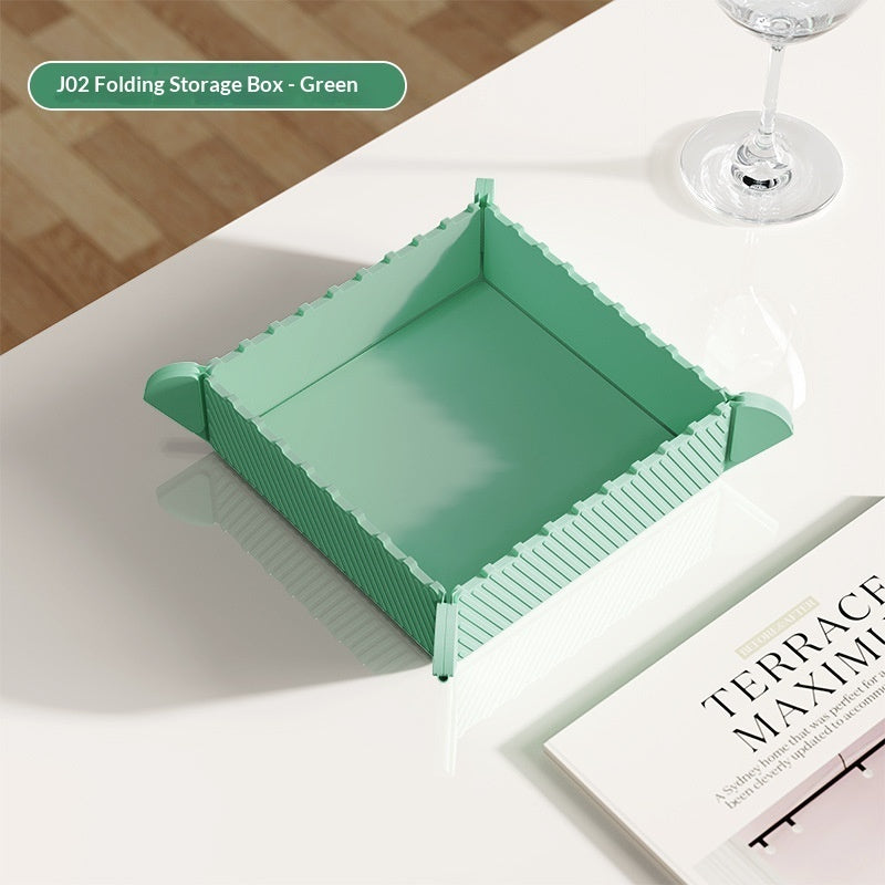 Multifunctional Silicone Magnetic Folding Insulated Mat - Green - None