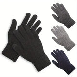 Winter Touchscreen Gloves – Unisex Knit Finger Gloves Warm Machine Washable for Travel Cycling & Sports