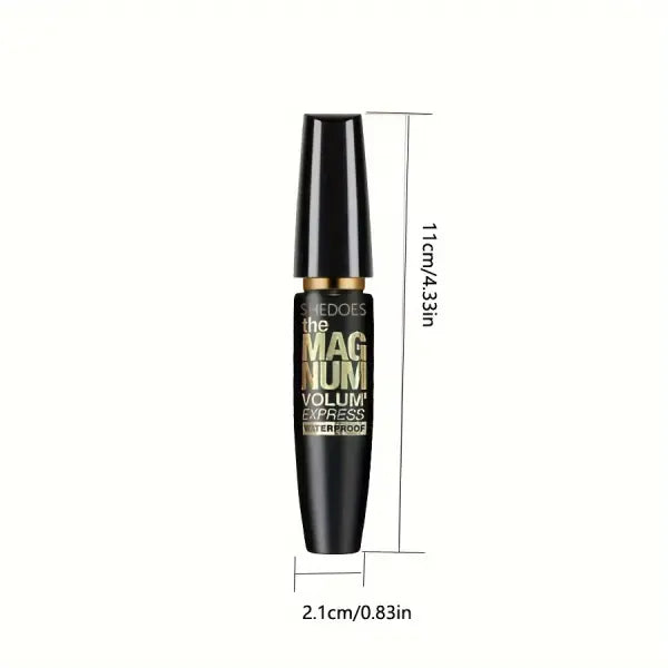 4D Black Mascara Thickening Lengthening Curling Waterproof Liquid Fiber Mascara