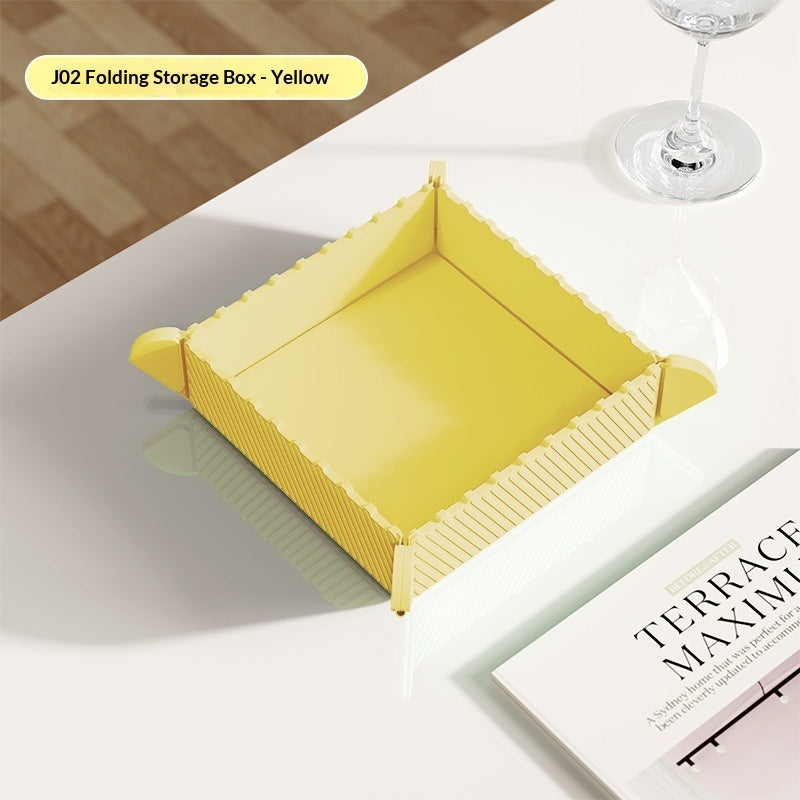 Multifunctional Silicone Magnetic Folding Insulated Mat - Yellow - None