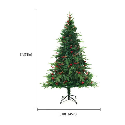 Discounted Artificial Snow Christmas Tree for PVC Decoration - SONG180CM