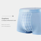 Ice Silk Boxer Shorts L-6XL Breathable Underwear