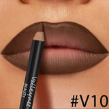 beauty glazed choice Dark Brown Lip Gloss Combo Waterproof Matte