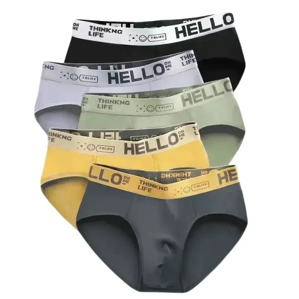 Mens briefs polyester elastane breathable daily wear