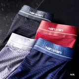 Ice Silk Mens Boxer Shorts Plus Size – Cool Breathable Underwear