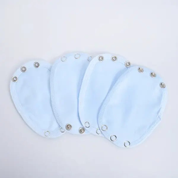 4PCS Baby Romper Set – Soft Jumpsuits with Extender Super Utility Bodysuit for Newborns & Infants - Blue