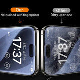 4Pcs Tempered Glass For iPhone 16 15 14 13 12 11 Pro Max Screen Protector For iPhone 7 8 Plus X XS Max XR Protective
