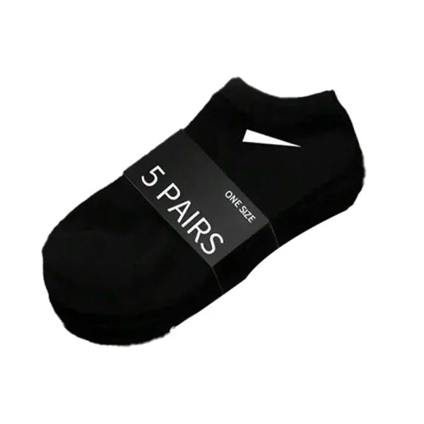 5/10/20/30 Pairs Unisex Plain Color Boat Socks – Thin, Breathable, Anti-Odor, Sweat-Absorbing Ankle Socks for Men & Women - Himpall