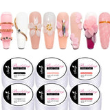 5/15ml Clear Non-Stick Hand Extension Gel – 3D Shaping & Sculpting UV/LED Hard Gel for Nails