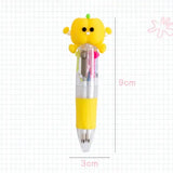 5-30 Pcs Cute Cartoon Four-color Pen for Kids Birthday Kindergarten Home-school Carnival Christmas Boys and Girls Gift