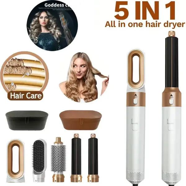 Professional Hair Dryer Brush Set for Salon Styling