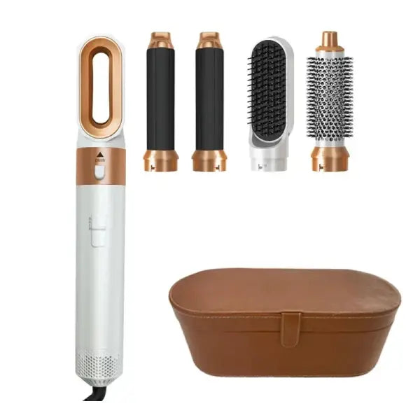 Professional Hair Dryer Brush Set for Salon Styling - Gold Set 1 / AU / China Mainland