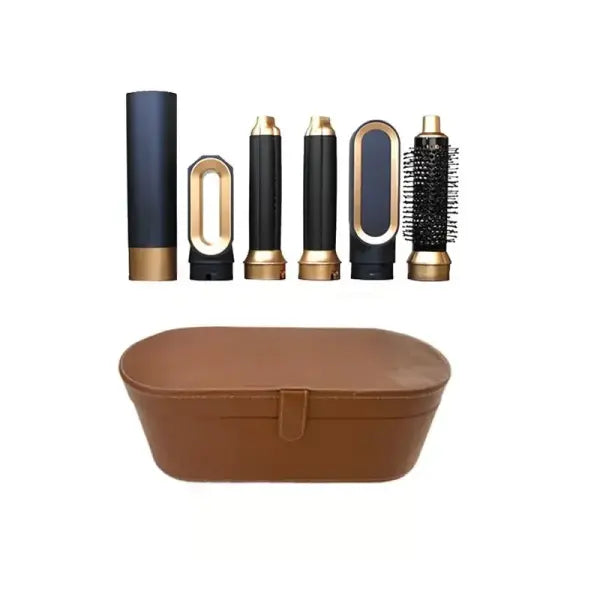 Professional Hair Dryer Brush Set for Salon Styling - Gold blue set 2 / AU / China Mainland