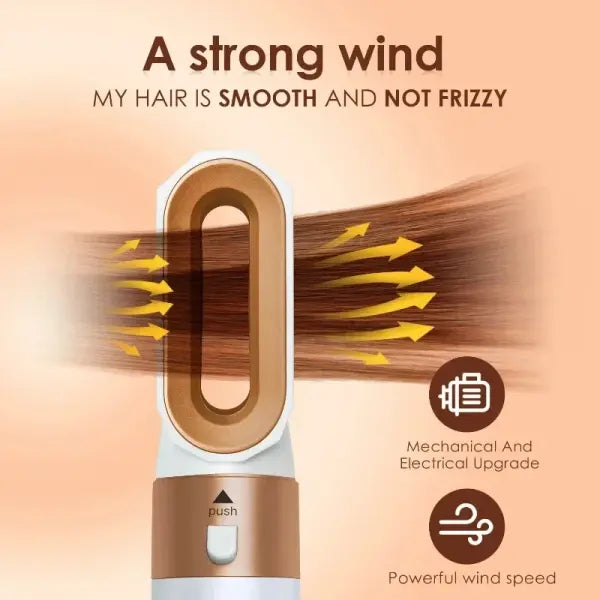 Professional Hair Dryer Brush Set for Salon Styling