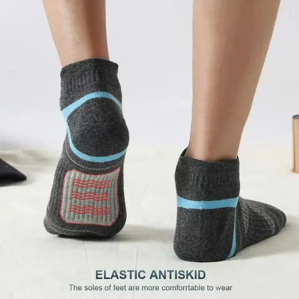Quality socks men breathable cotton casual ankle socks 5 pairs