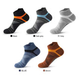 Quality socks men breathable cotton casual ankle socks 5 pairs