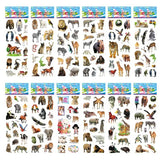 5 Sheets Kids Stickers Puffy Stickers for Children Birthday Christmas New Year Gift for Girl Boy Scrapbooking Cartoon