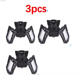 60W Deformable UFO LED High Bay White Light for Industrial Use - White 60W 3pcs