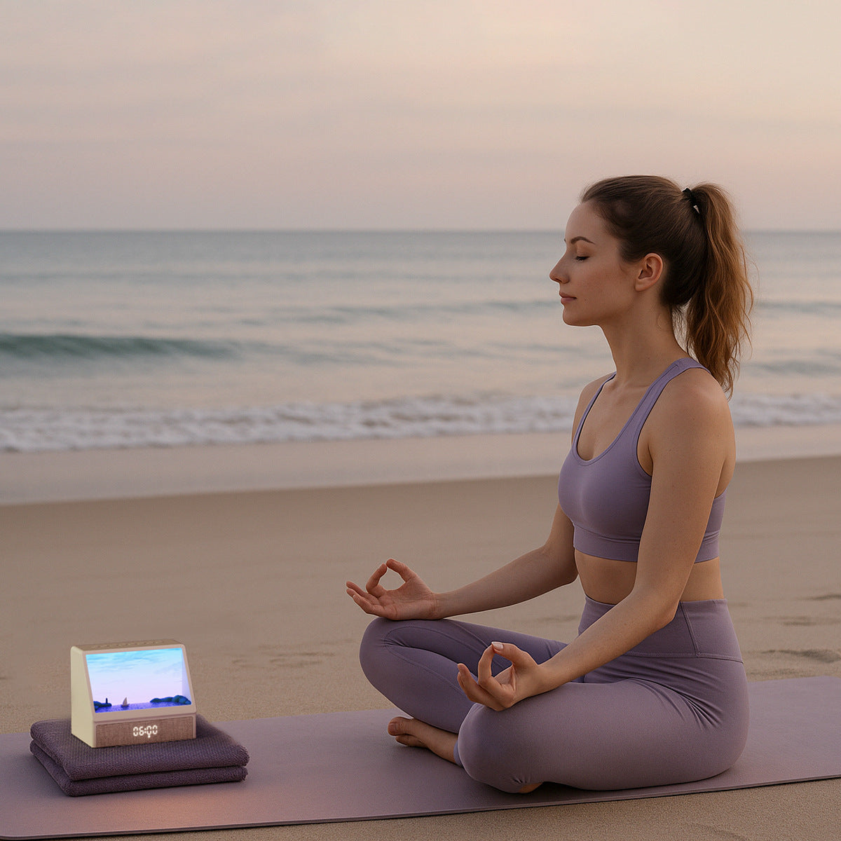 New 10-Light-Mode Sunrise Wake-Up Ambient Light - Sunrise Wake up Light - None